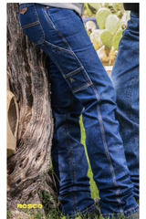 Rawhide Jeans Bull – Jeans Western Carpenter con Chaps