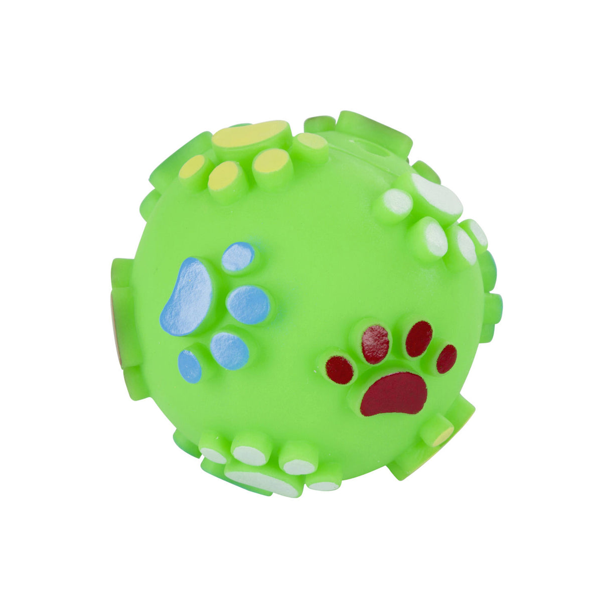PALLA CON IMPRONTE IN VINILE 10 CM