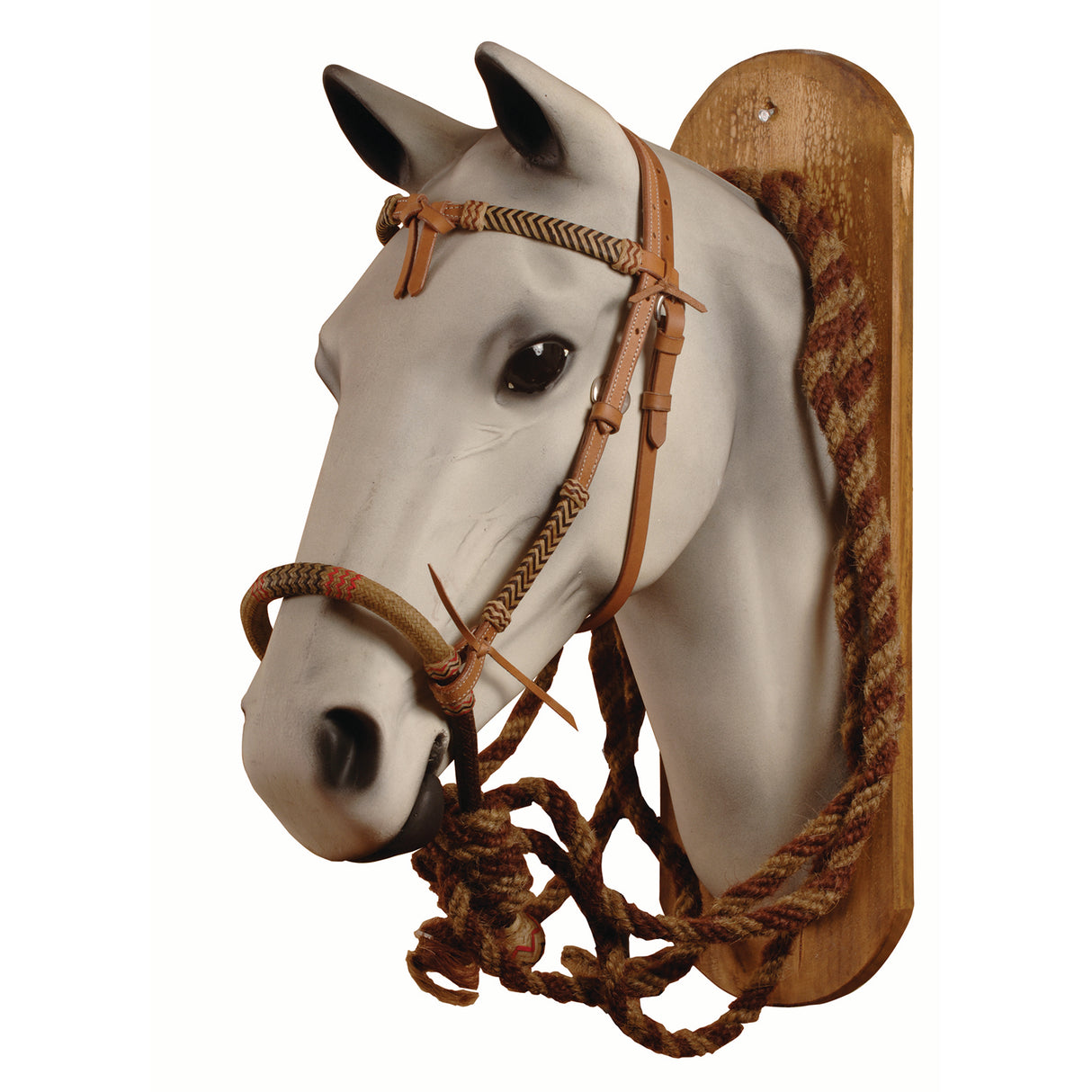 SET BOSAL + MECATE CRINE + TESTIERA RAWHIDE POOL'S