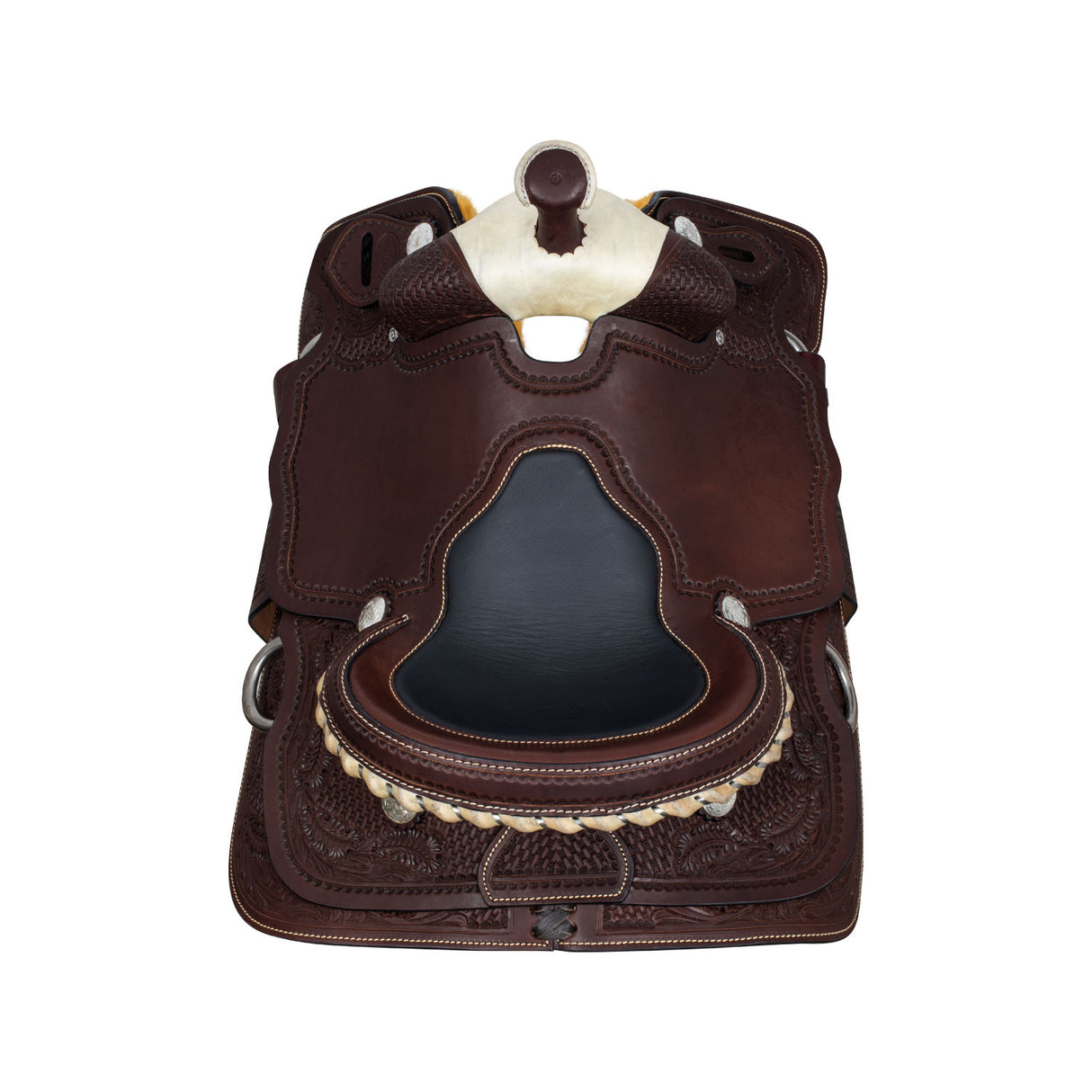 Sella Western Denver Team Roper | Cuoio Morbido Western Riding