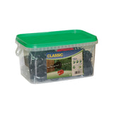 SECCHIELLO KIT 100 PZ ISOLATORI + SUPPORTO AVVITATORE
