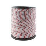 CORDA ELETTRICA SUPERIOR BIANCO/ROSSA 6MM 200 MT