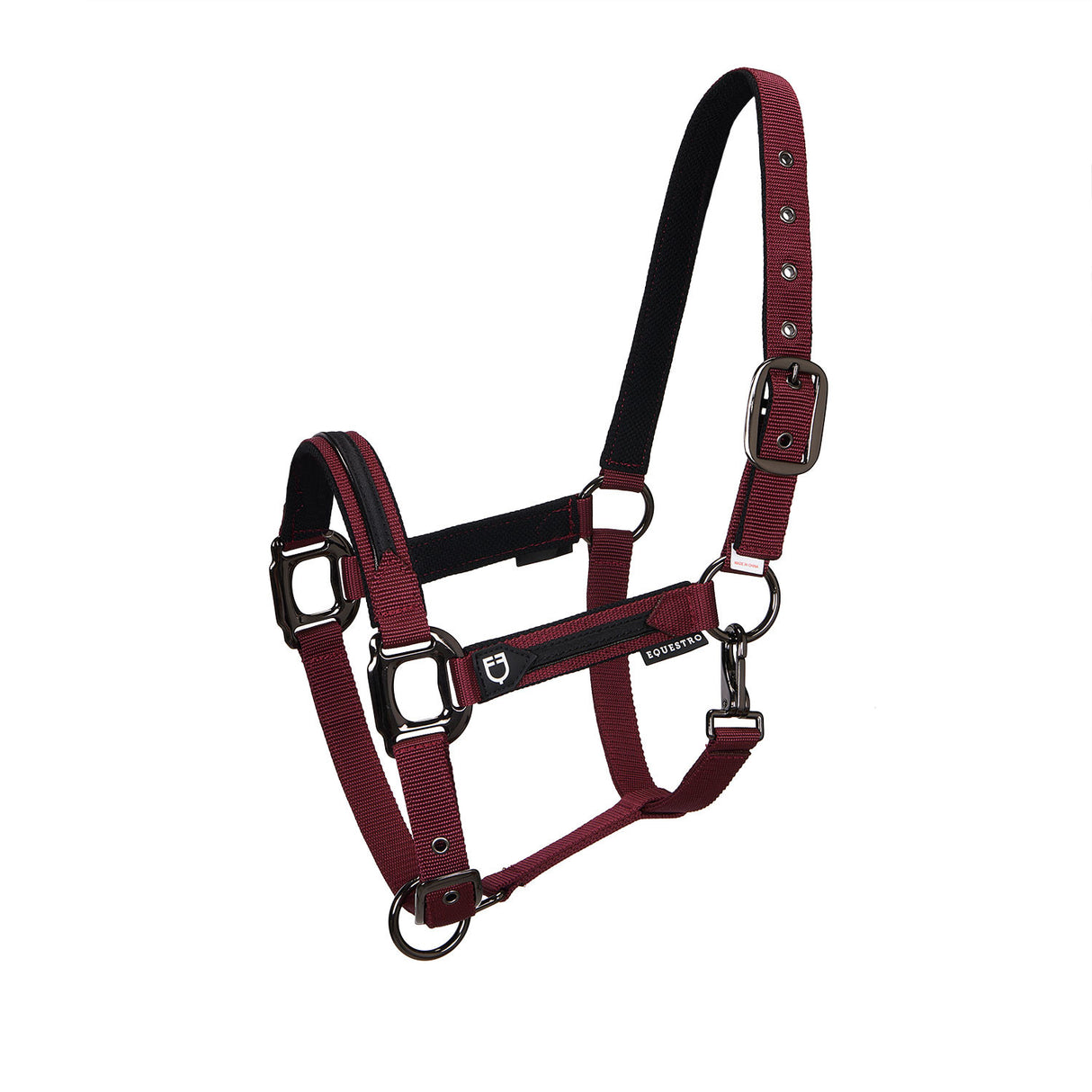 Cavezza Elegance in Nylon Imbottita in Pile – Equestro