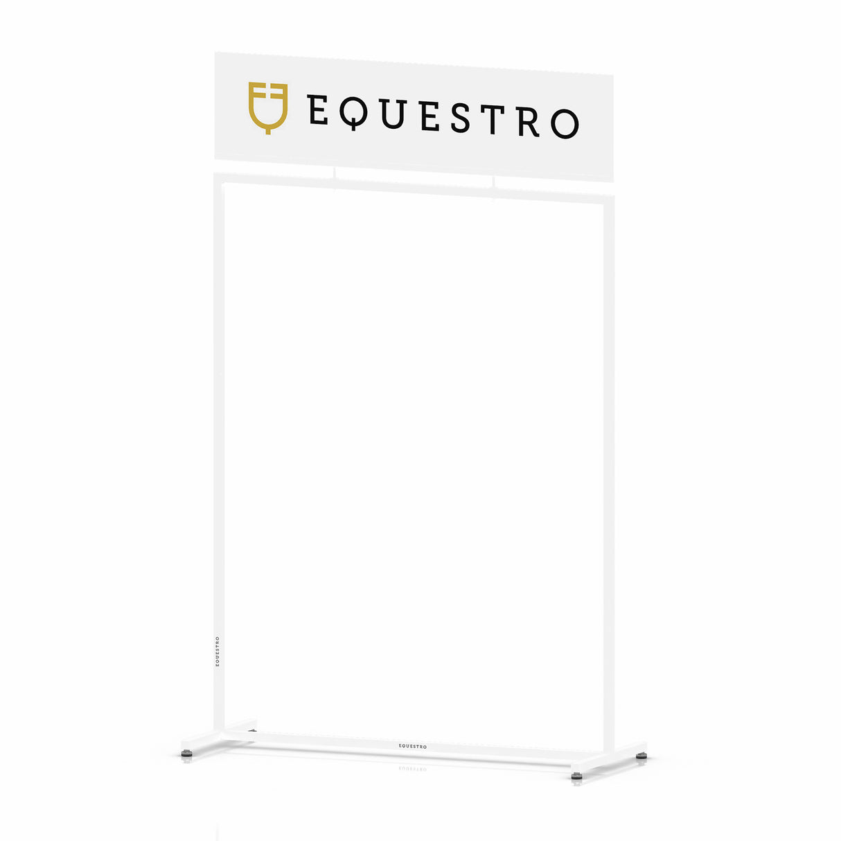 Espositore per abbigliamento in acciaio bianco  L1000xW400xH1600 mm