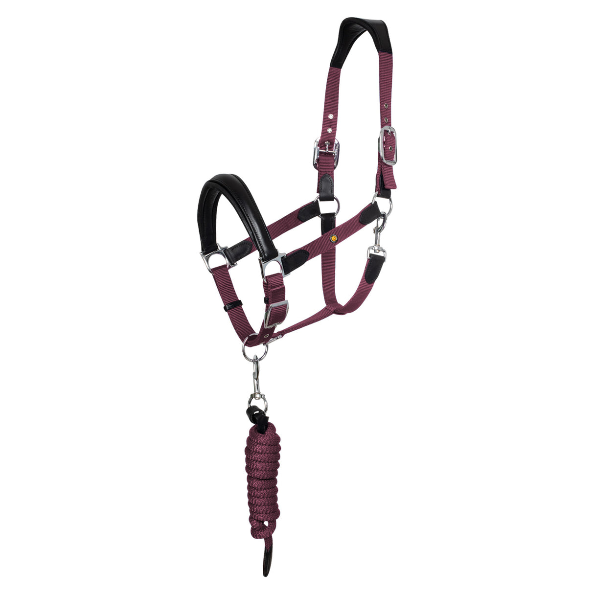 BLACK/BURGUNDY