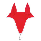 POPPY RED (17-1664)/WHITE