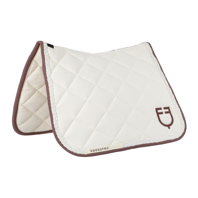 ANTIQUE WHITE (11-0105)/MARRON (18-1415)