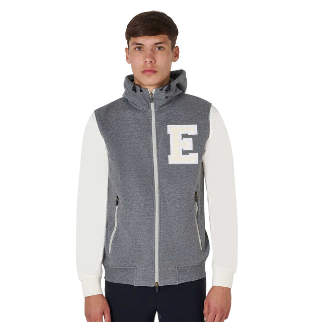 GREY MELANGE/ANTIQUE WHITE (11-0105)