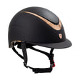 BLACK/ROSE GOLD SHINY
