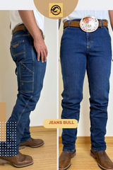 Rawhide Jeans Bull – Jeans Western Carpenter con Chaps