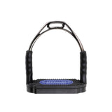 BOW BALANCE STIRRUPS - STAINLESS STEEL ANTHRACITE, SIZE 120 MM