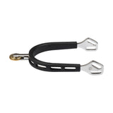 SPURS ULTRA FIT EXTRA GRIP,  ST.ST. 25MM W.CF.ROLLER HORIZ.