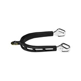 ULTRA FIT EXTRA GRIP SPURS WITH BALKENHOL FASTENING - STAINLESS STEEL, 25 MM ROLLER HORIZ.