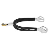 ULTRA FIT EXTRA GRIP SPURS WITH BALKENHOL FASTENING - STAINLESS STEEL, 35 MM ROLLER HORIZ