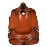 Sella Western Wade McBryan – Chestnut con Basket Tooling