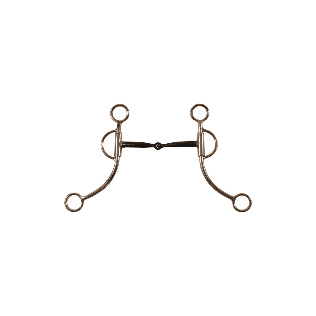 MORSO WESTERN INOX IMBOCCATURA FERRO NERO ASTE LUNGHE