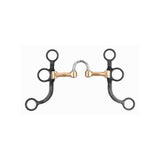 MORSO CORRECTIONAL INOX IMBOCCATURA RAME ASTE CURVE CORTE NERE