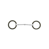 FILETTO WESTERN TORCIGLIONE INOX ANELLI BRUNITI POOL'S