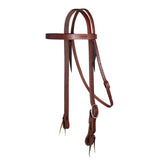 TESTIERA WESTERN IN CUOIO INGRASSATO DA 3/4"