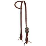TESTIERA PROFESSIONAL'S CHOICE IN CUOIO GRASSO DA 5/8 CON FIBBIA ARROW