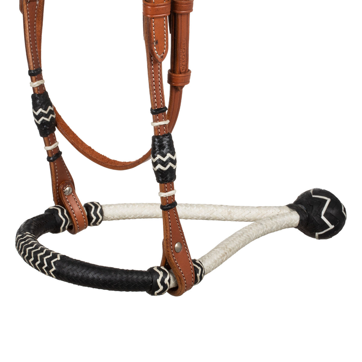 Bosal Set Bicolore Pool's con Redini Mecate in Crine