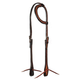 TESTIERA WESTERN UN ORECCHIO LAVORAZIONE SNAKE