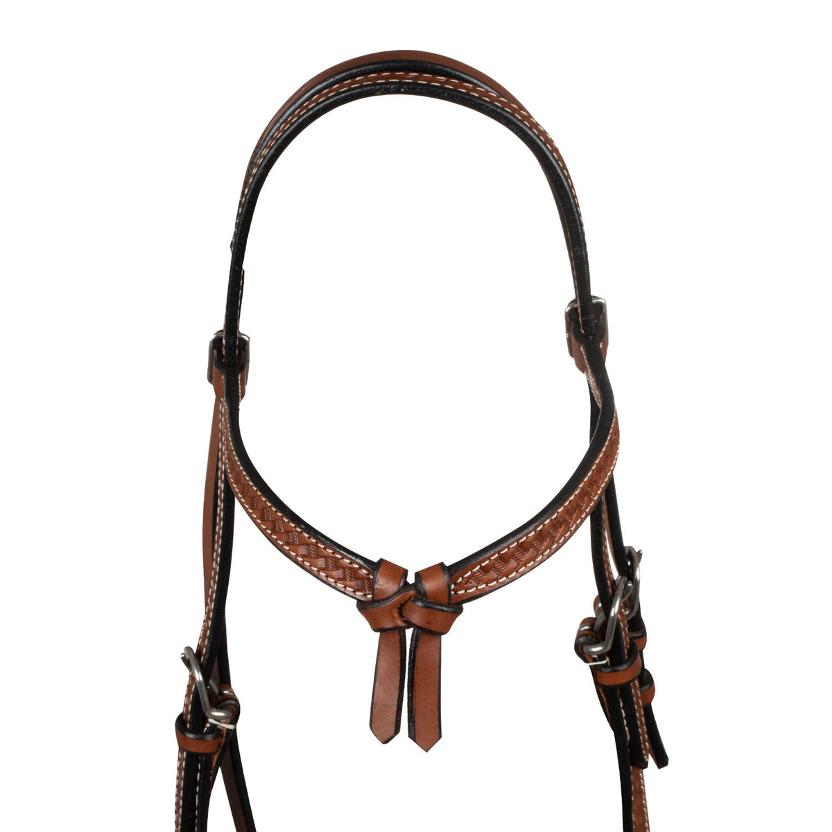 Bosal Set Pool's con Decorazioni Basket in Rawhide e Mecate