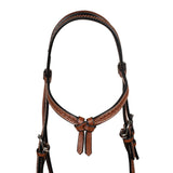 Bosal Set Pool's con Decorazioni Basket in Rawhide e Mecate