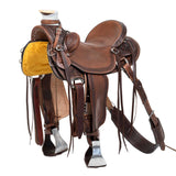 SELLA WADE WESTERN CHEYENNE CON SOTTOPANCIA POSTERIORE E PARACOLTELLO