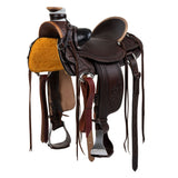 Sella Western Wade Ranch con Flower Tooling