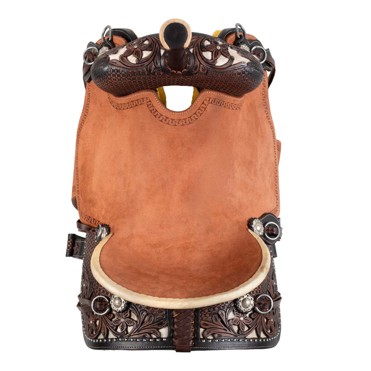 SELLA WESTERN RANCH STARLINGHT CON SEGGIO IN PELLE RUVIDA