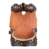 SELLA WESTERN RANCH STARLINGHT CON SEGGIO IN PELLE RUVIDA