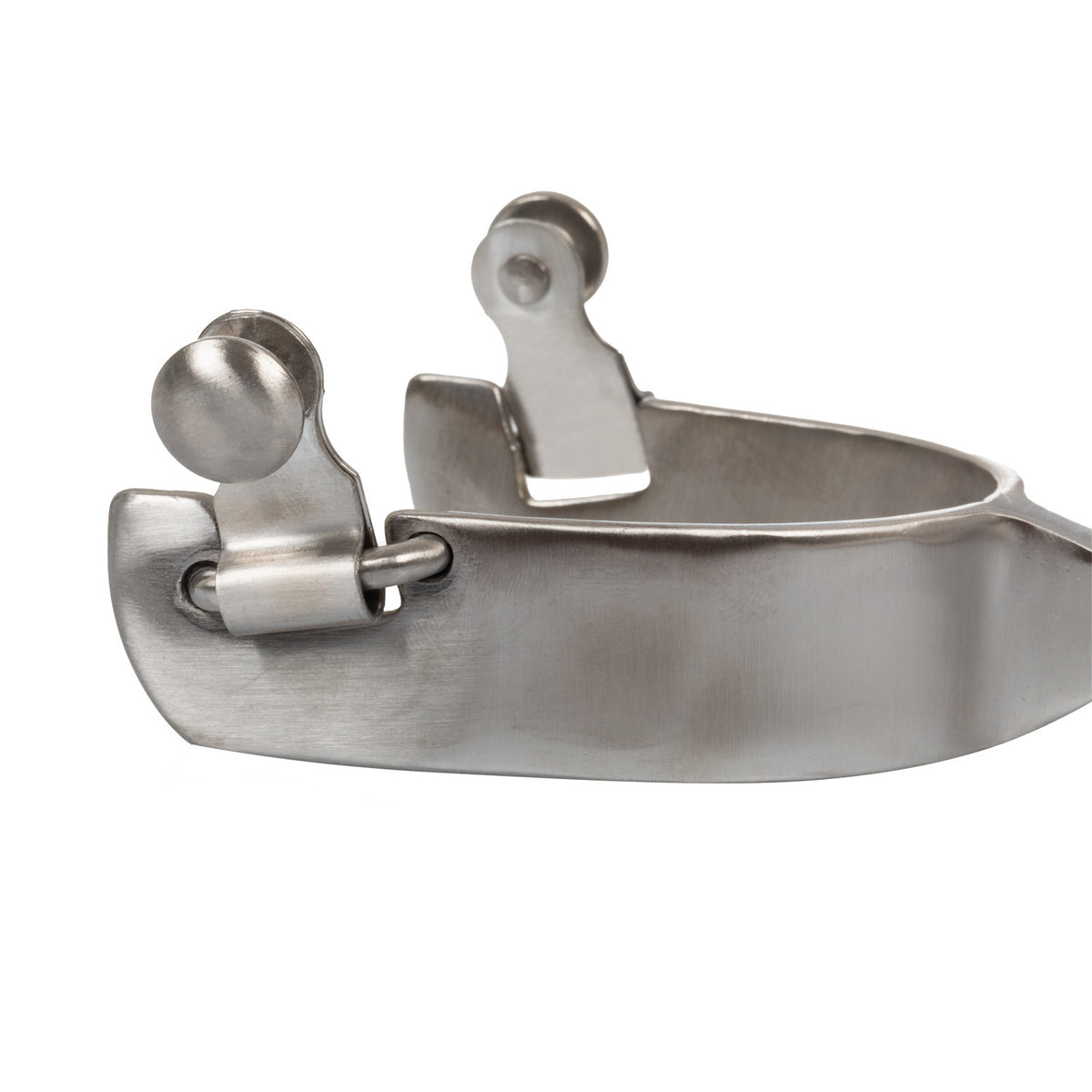 Speroni western Pool's unisex in acciaio con rotella dentata