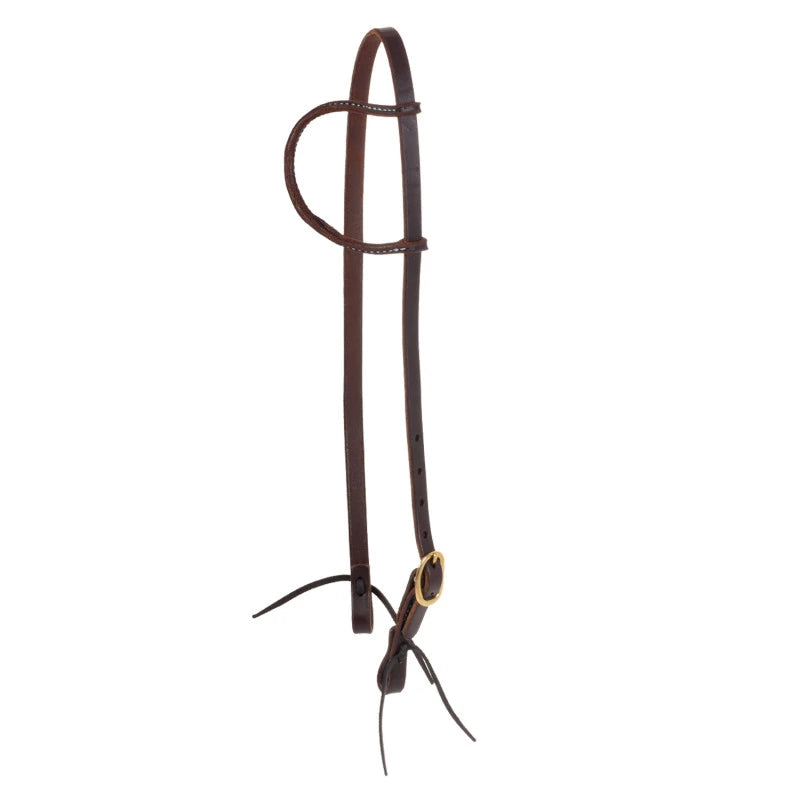 ROLLED EAR WESTERN BRIDLE
