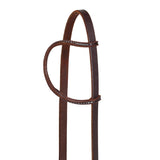 ROLLED EAR WESTERN BRIDLE