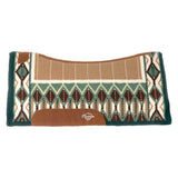CONTOURED SADDLE PAD WITH WOOLEN BLANKET 34X36