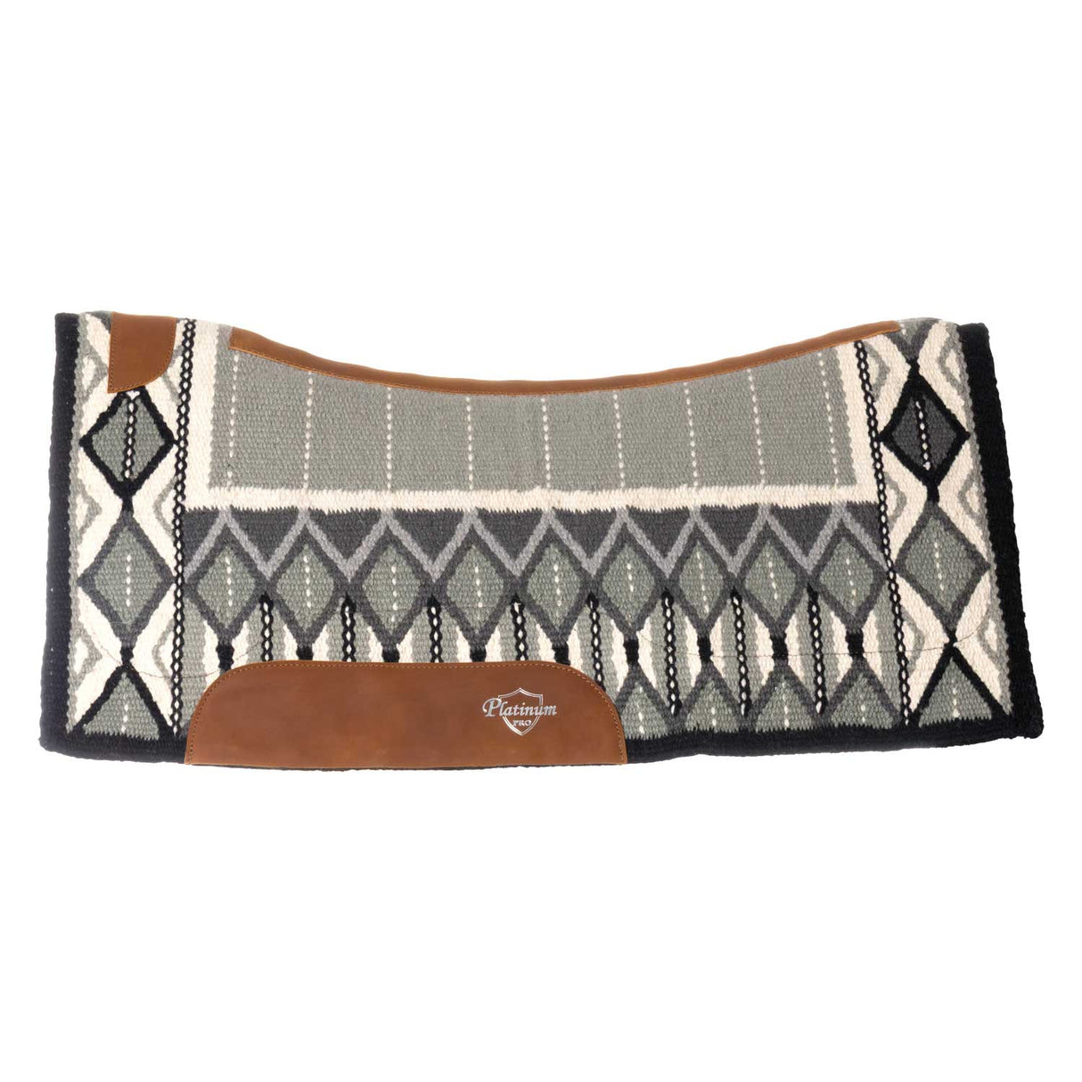 CONTOURED SADDLE PAD WITH WOOLEN BLANKET 34X36