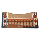 CONTOURED SADDLE PAD WITH WOOLEN BLANKET 34X36