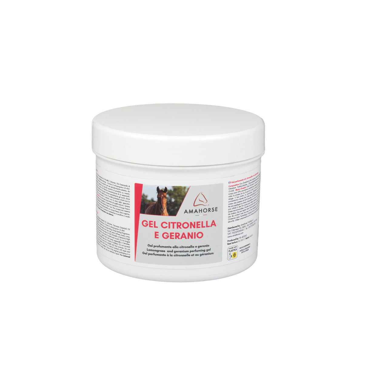 GEL CITRONELLA E GERANIO (500 gr)