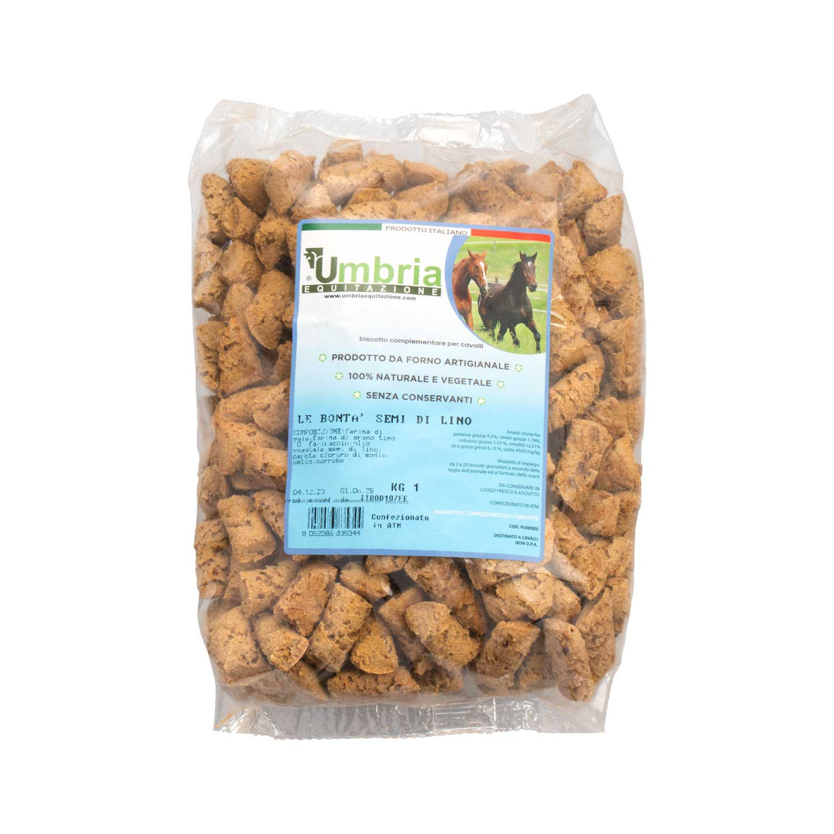 BISCOTTI LE BONTA' SEMI DI LINO (1 KG)