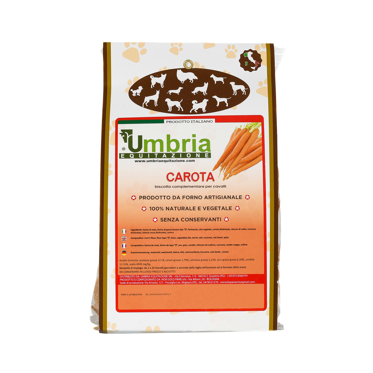 BISCOTTI CAROTA (500 GR)