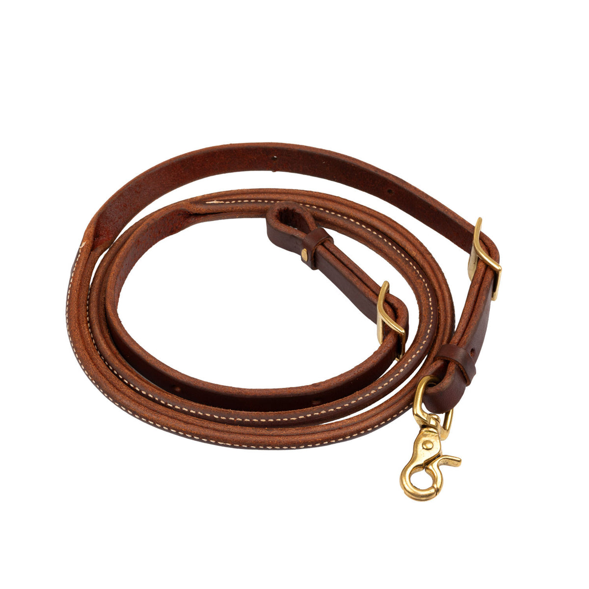 Redini western bilanciate AmaHorse in cuoio ingrassato 2,2 m