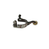 SPERONI WESTERN LAKOTA DA BIMBO NERI CON RIVETTI