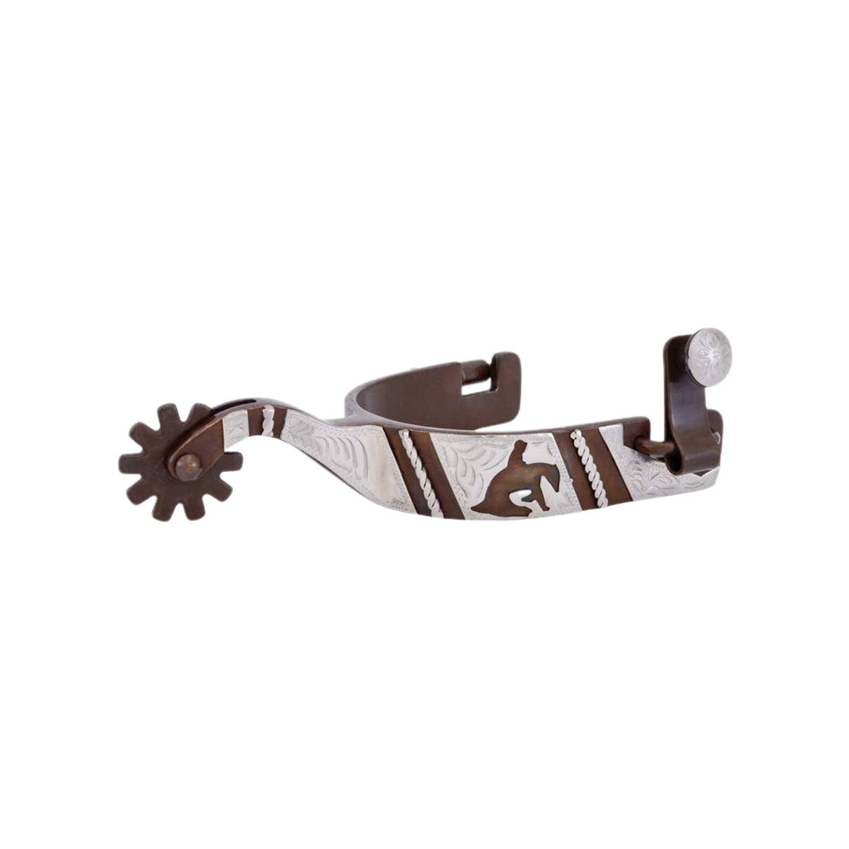 SPERONI DA REINING CON BORDINO DECORATO MOTIVO REINER DONNA