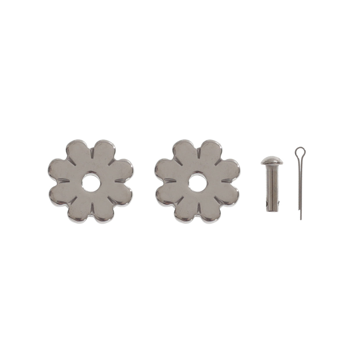 COPPIA ROTELLE SPERONI C/RIVETTI 303C