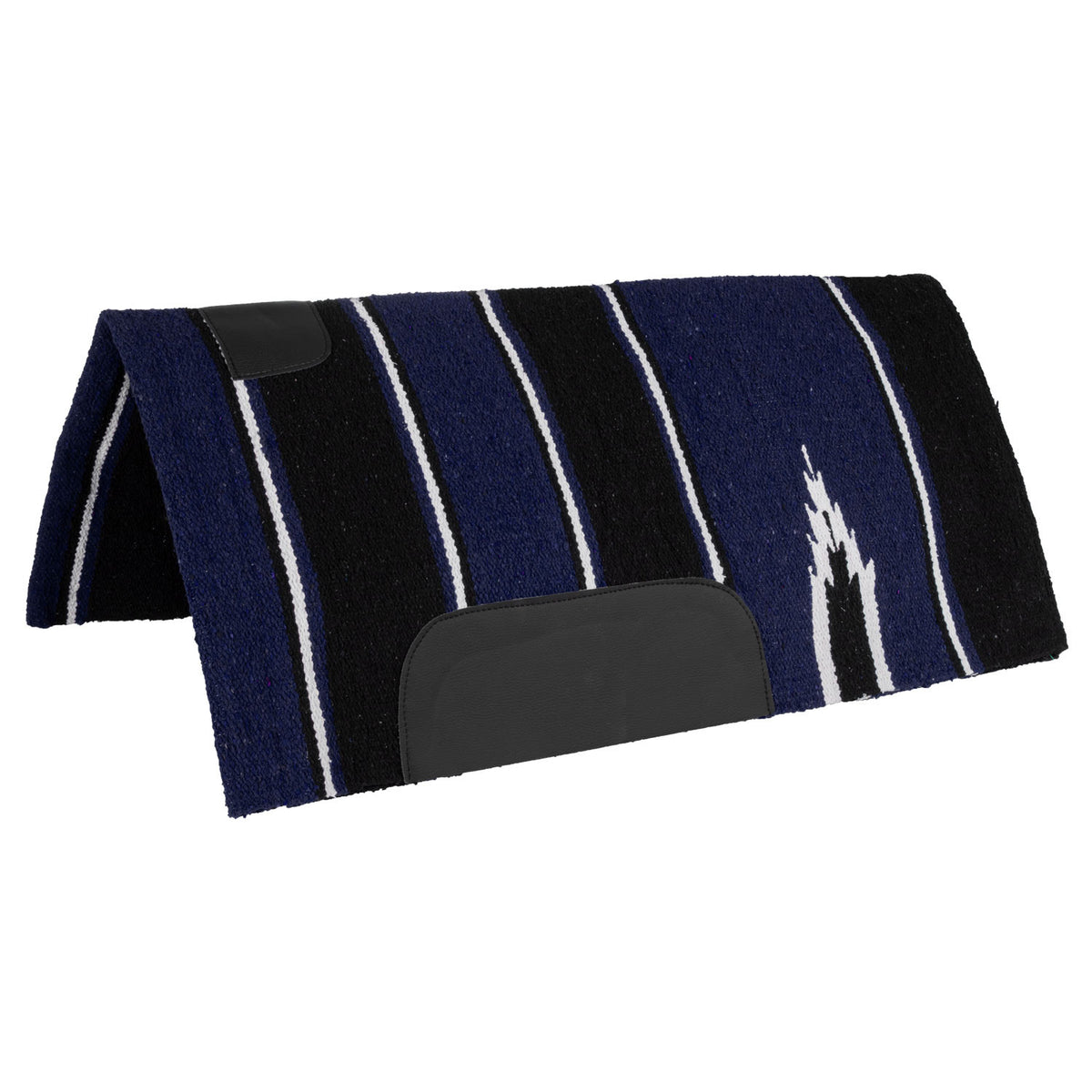 Lakota Tappetino Navajo con Inserti in Pelle per Sottosella Western