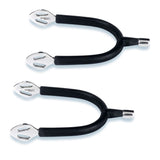 STUBBEN SEQ SPURS, STRAIGHT NECK (1 PAIR)