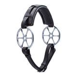 STUBBEN FLOWER RING PONY, BLACK (1 PC)