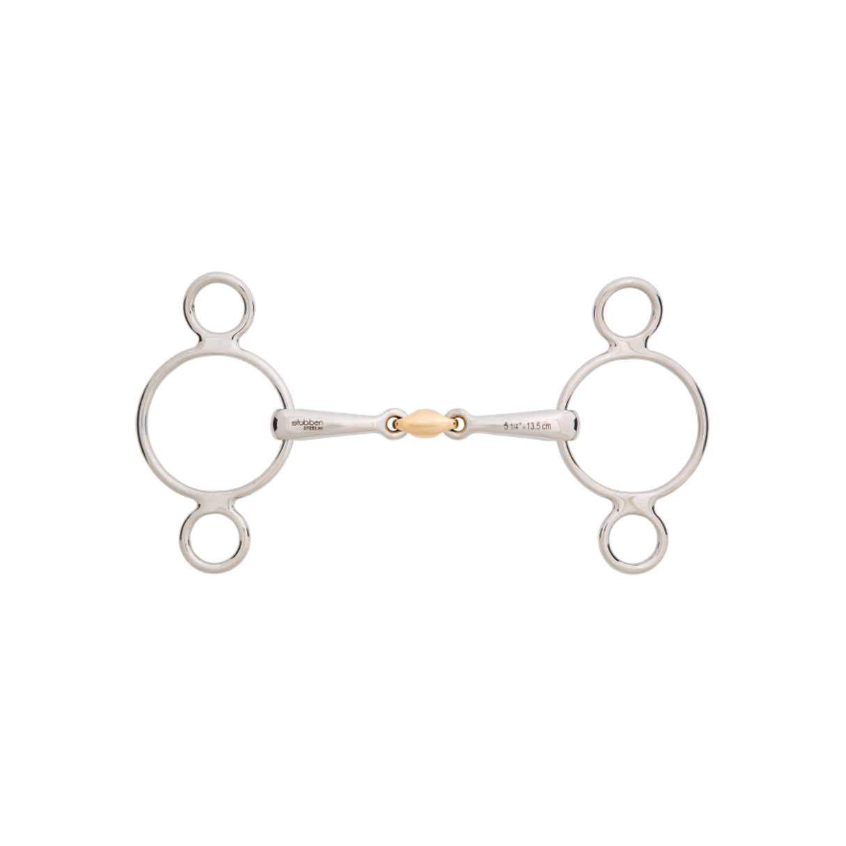 STUBBEN 3-RING GAG, THICKNESS 16MM, RING 70X150MM (1 PC)
