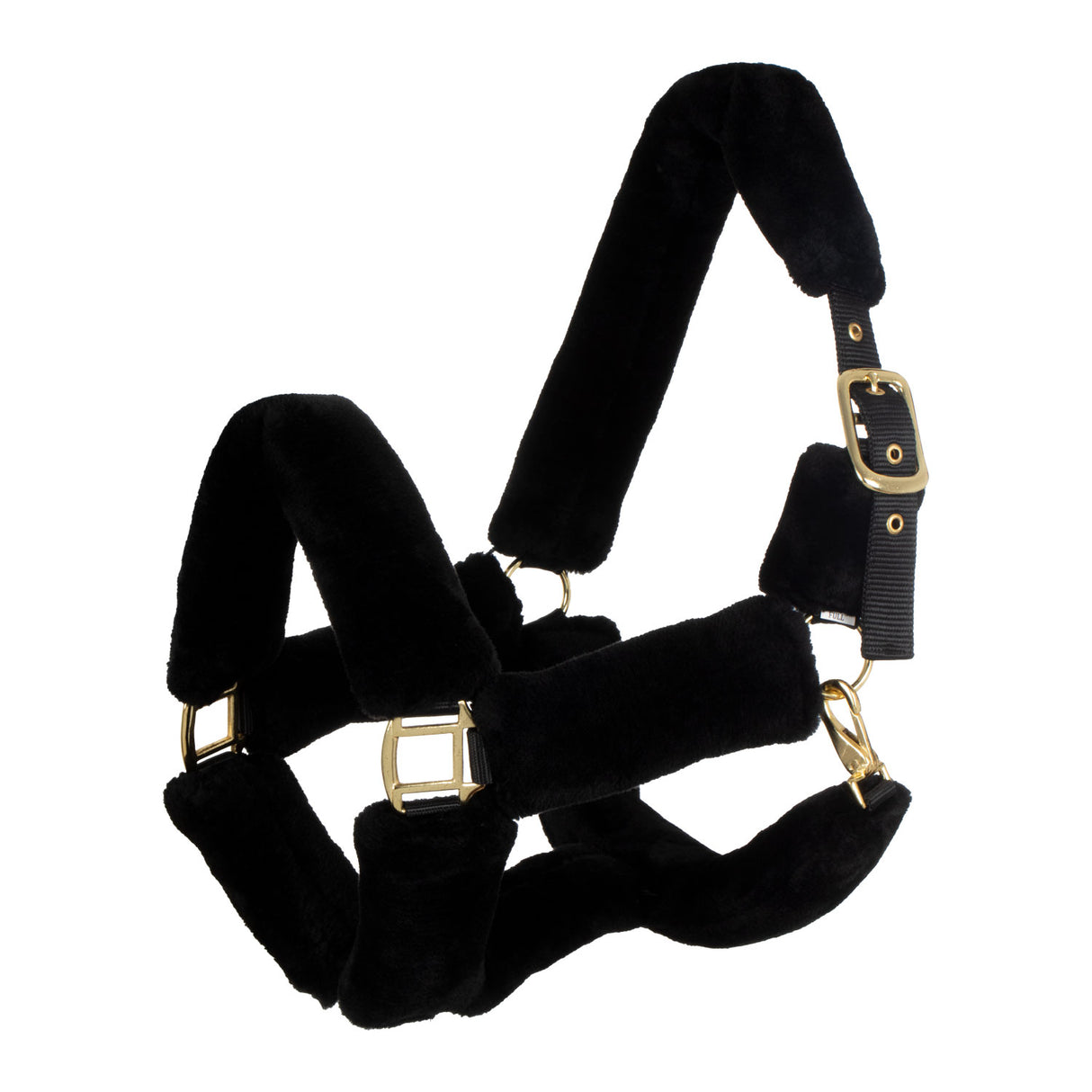CAVEZZA IN NYLON CON INSERTI IN LANA SINTETICA PREMIUM